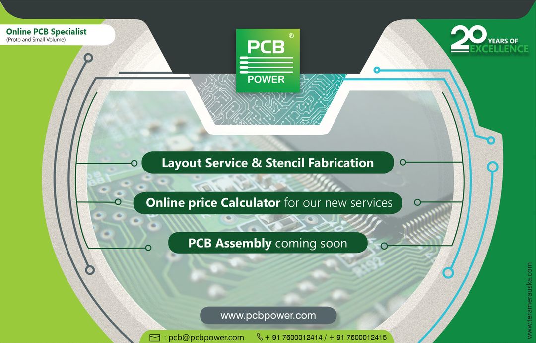 Individuals who are looking for PCBs for their project weeks has always a concern of quick delivery and lowest quantity as well costing which is getting resolved with our Power standard service where they can even get 1 PCB at lowest cost with 3 working days delivery.  #PowerStencils  #pcbpower  #PowerStencils  #pcbpowernulineindia  #DidYouKnowPCBpower
 #DidUKnow