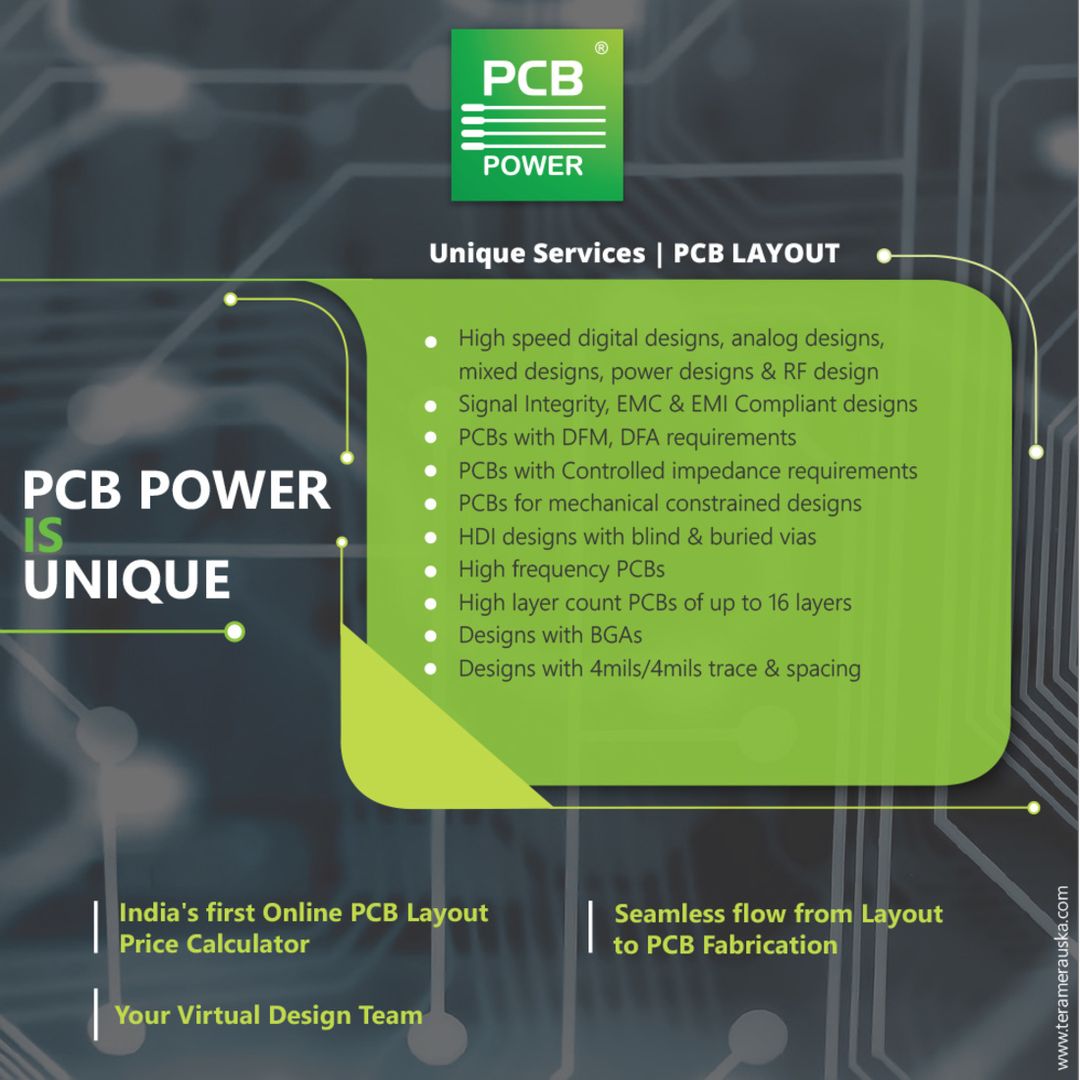 PCB Manufacturer,  PCBLayout, pcbpowernulineindia , PowerStencils, pcbpower, PowerStencils, pcbpowernulineindia, DidYouKnowPCBpower , DidUKnow