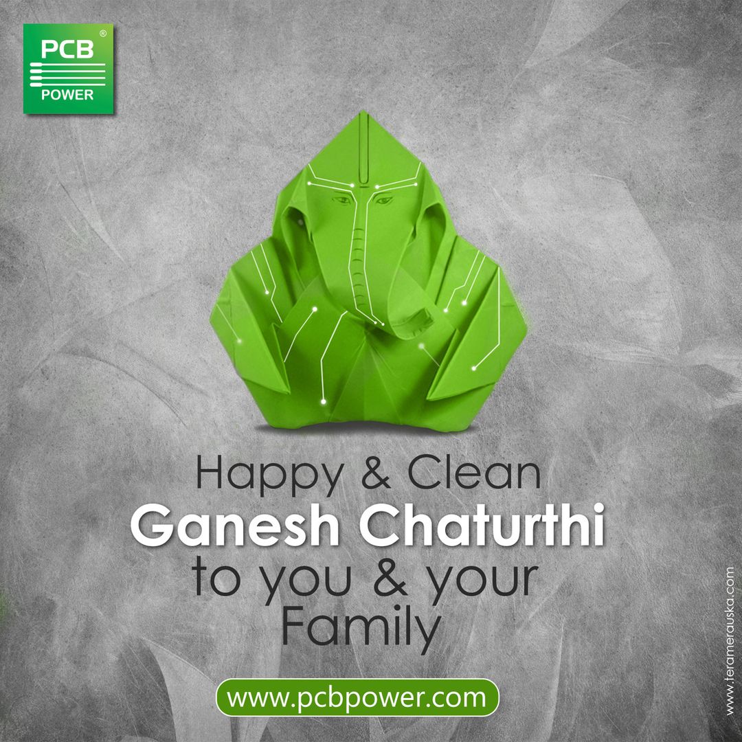 Happy & Clean GANESH CHATURTHI to you & your Family. #GaneshChaturthi https://goo.gl/ojncjj
