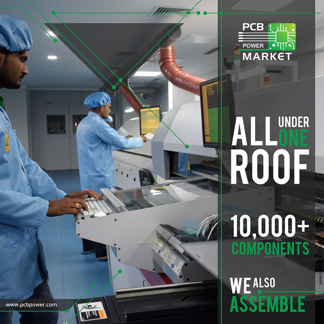 All Under One Roof. 10,000+ Components. We Also Assemble. #PCBPowerMarket #PCBPowerMarketAssembly #PCB https://goo.gl/M7jTrA