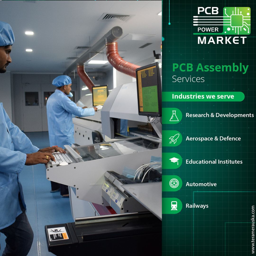 PCB Assembly Services
#Research & #Developments
#Aerospace & #Defence
#EducationalInstitutes
#Automotive
#Railways
https://goo.gl/M7jTrA