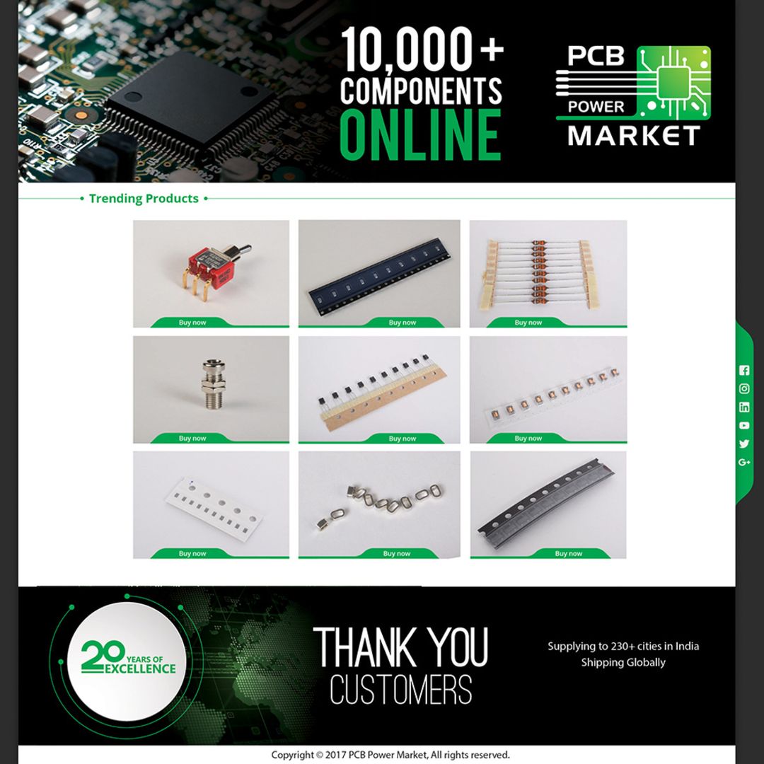 PCB Power Market, Trending Products, Order Now - http://www.pcbpower.com  #PCBPowerMarket #PCBPowerMarketAssembly https://goo.gl/FTYoz9