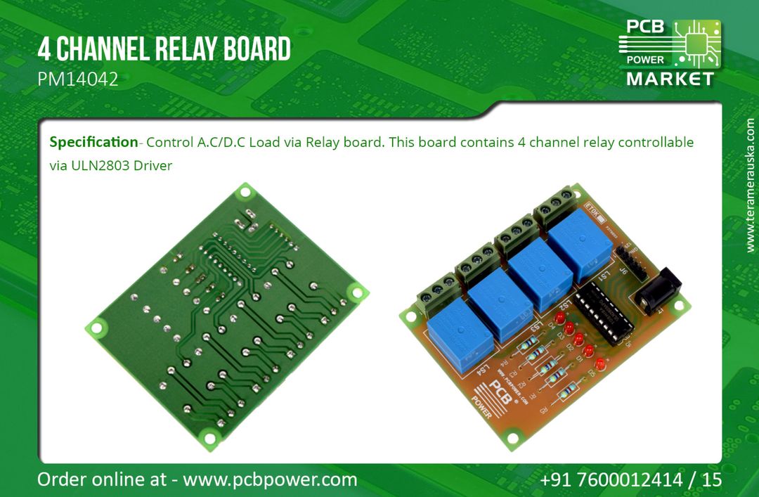 PCB Manufacturer,  4ChannelRelayBoard, Market, Online, Ahmedabad, India, ElectionResults2017, Electronics, Components, IAmdavad