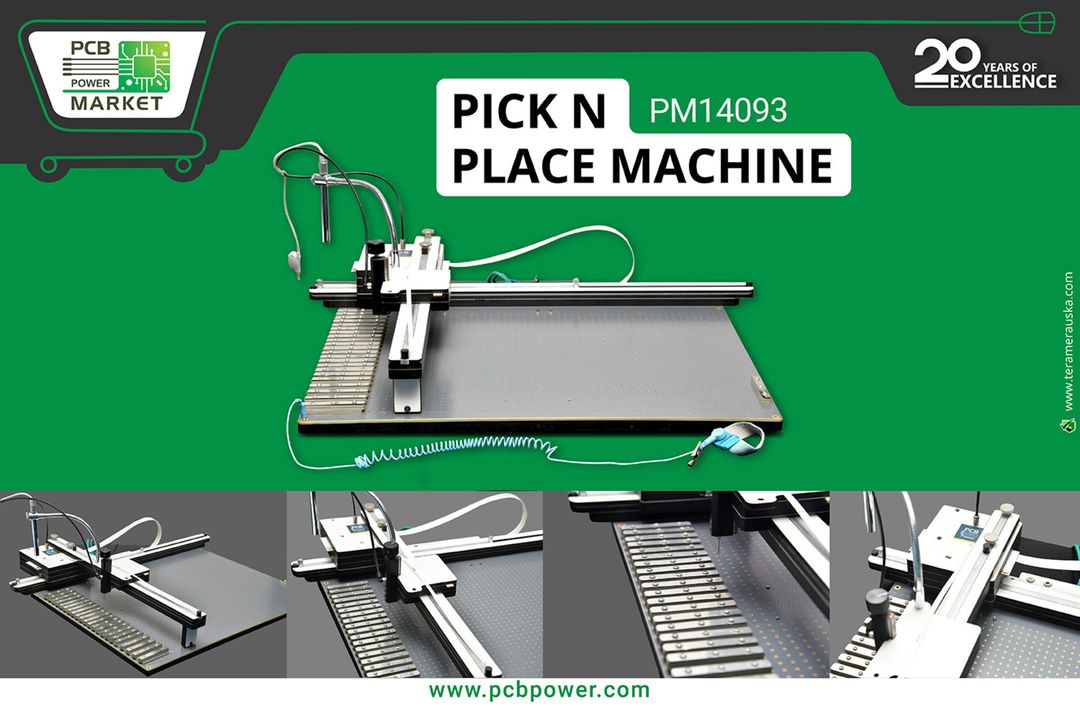 PICK N PLACE MACHINE https://goo.gl/Qjd23g
Camera-assisted manual pick and place device power-placer is designed and priced for prototype and small series assembly.
#PICKNPLACEMACHINE
#PCBAssembly #TurnKeyAssembly #ConsignedAssembly #PartiallyConsignedAssembly #Electronics #Components #Resistor #RaspberryPi #PCBFabrication #PCBLayout @djs_racing @philips @orionracingin @iitb_racing @isro_india