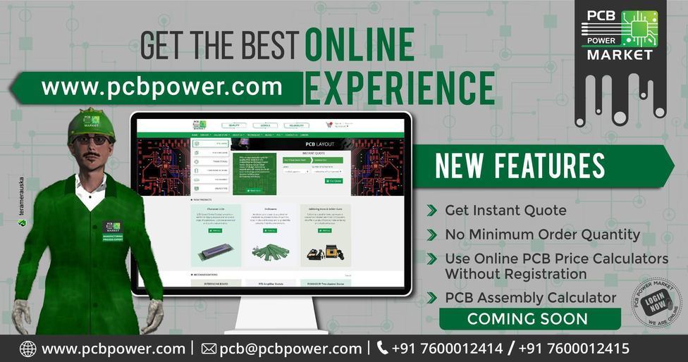 Get the best online experience

Visit Us Online: www.pcbpower.com

#OnlinePricecalculator #PCBAssembly #TurnKeyAssembly #ConsignedAssembly #PartiallyConsignedAssembly #Electronics #Components #Resistor #PCBLayout