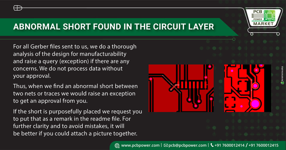 What is an abnormal short in circuit layer?
How to identify PCB manufacturer about the short in the circuit layer?
To get more information to refer to the following.

https://www.pcbpower.com/

#components #scienceandenvironment #assembler #booths #manufacturing #powermarkets #resistors #pcbmanufacturer #pcbassembly #assembly #electronics #components #resistor #pcblayout #pcbfabrication #printedcircuitboard #pcbmanufacturinginindia #pcbfabricationprocess #pcbboardmaterial #pcbonlinecalculator #pcbelectroniccircuitboard #pcbonlinestore #pcbcomponentsourcingmaterial #pcbassemblyprocess #elektrotec