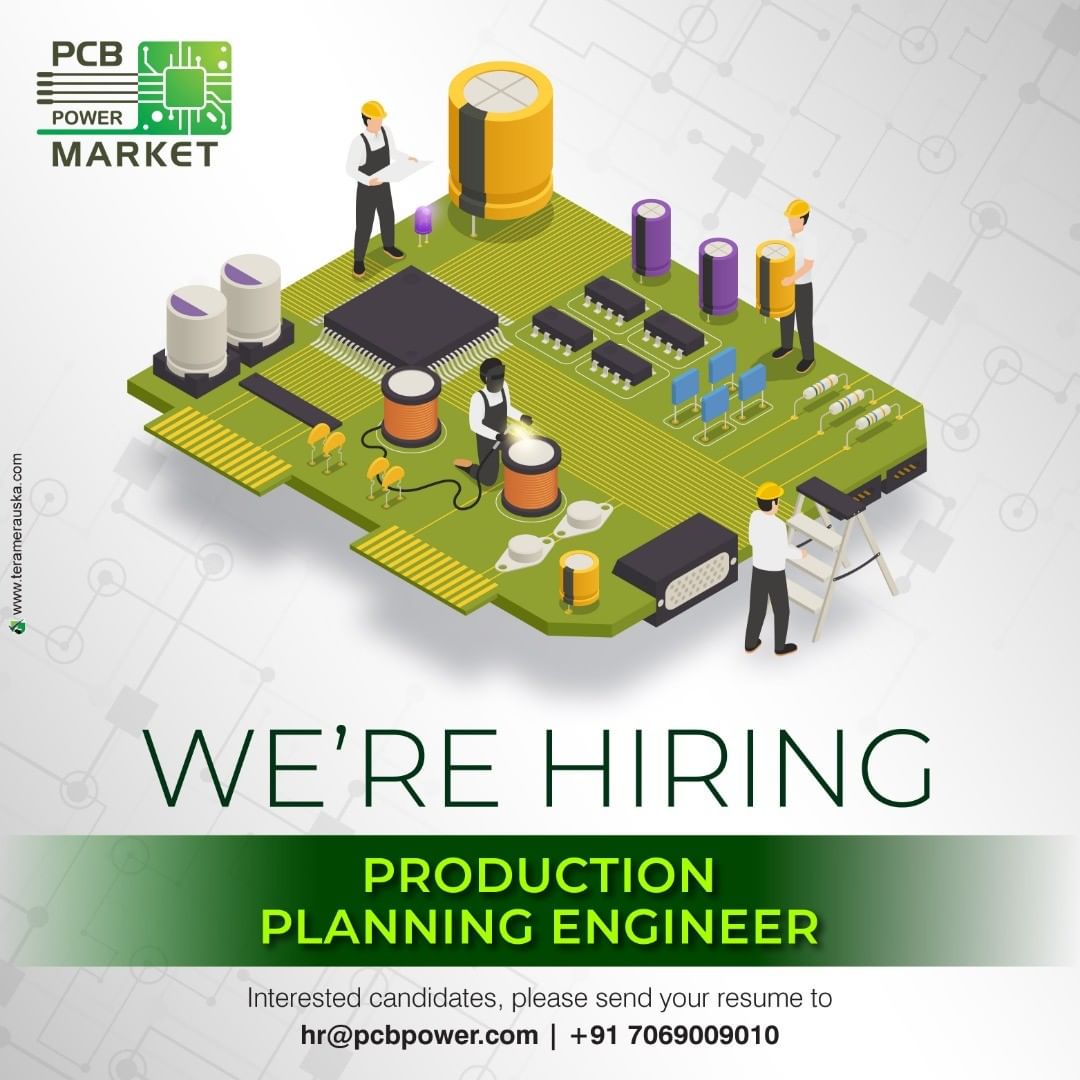 Join us to touch a million lives. Everyday.

Write a brief description about yourself and send it to us on: hr@pcbpower.com

Experience - 2-4 Years
Working Hours - (Shift Wise)

#pcbpowermarket #jobhiring #hiring #hiringnow #HiringPost #jobs #jobsearch #jobseeker #jobseekers #jobsite #jobshiring #jobsearching #productionplanningengineer #engineer #productionplanning