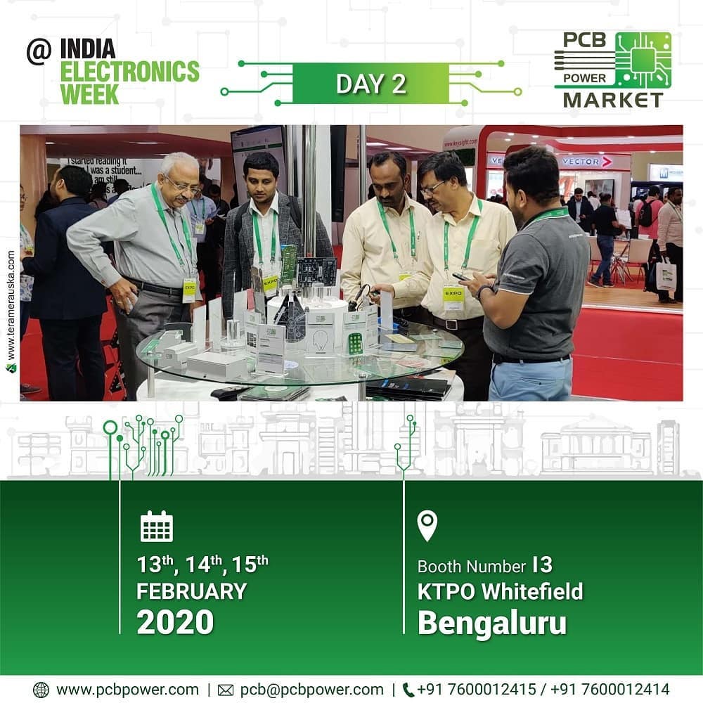 Stay updated on the new electronics innovations, technologies, and industry trends! Technology Drives Us.

Come and visit us at Booth No I3. KTPO Whitefield, Bengaluru.

#iew #pcboards #indiaelectronicsweek #KTPO #pcbpowermarket #Bengaluru #pcbassembly #iotshow #bePCBwise