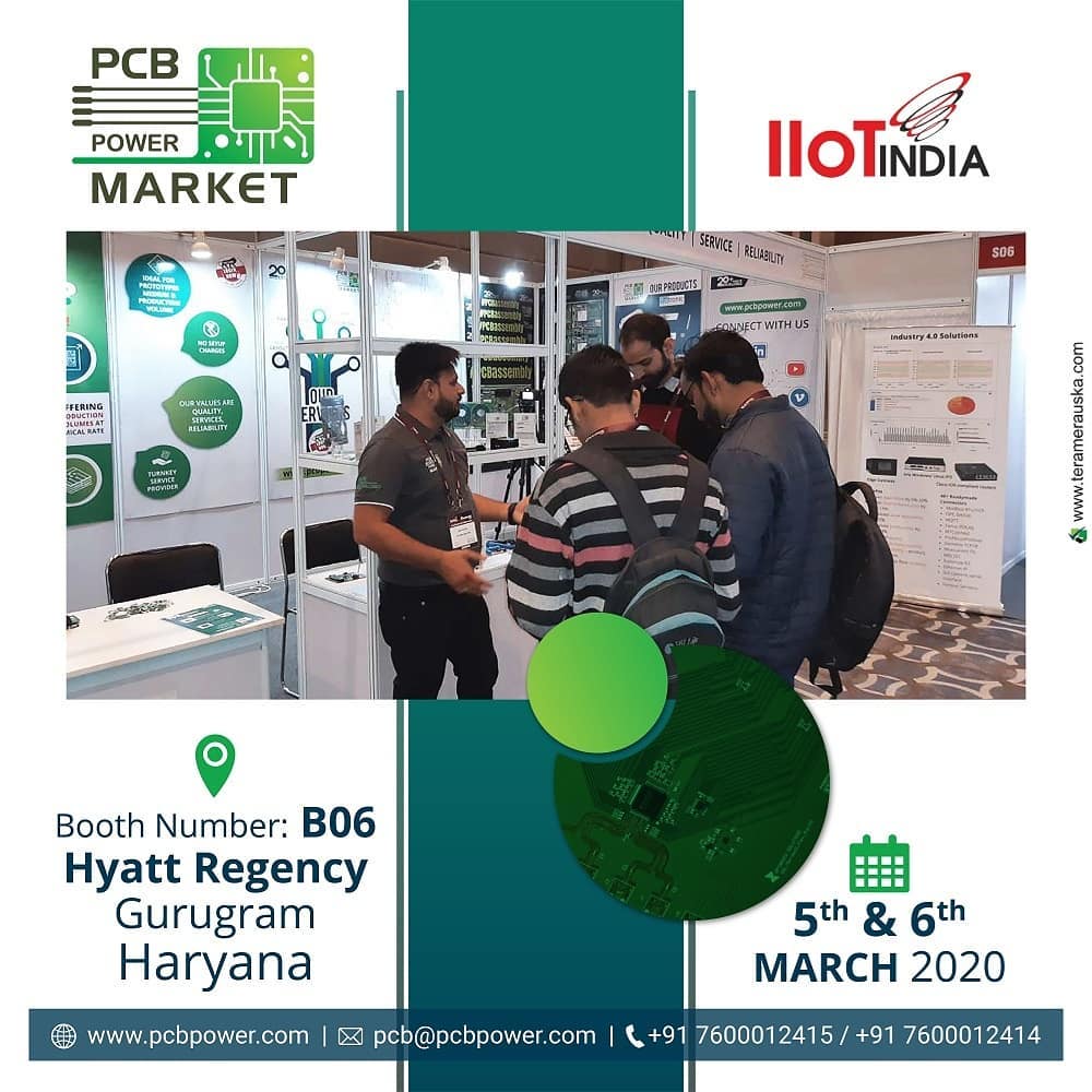 The PCB Power Market is highlighting their new products and services at IIoT & Xelerate India 2020 event.

Meet us at Booth No. B06, Hyatt Regency Gurugram, Haryana

#pcbpowermarket #bePCBwise #DigitalTransformation #pcbassembly #IIoT #IoT #industry40 #iotworld