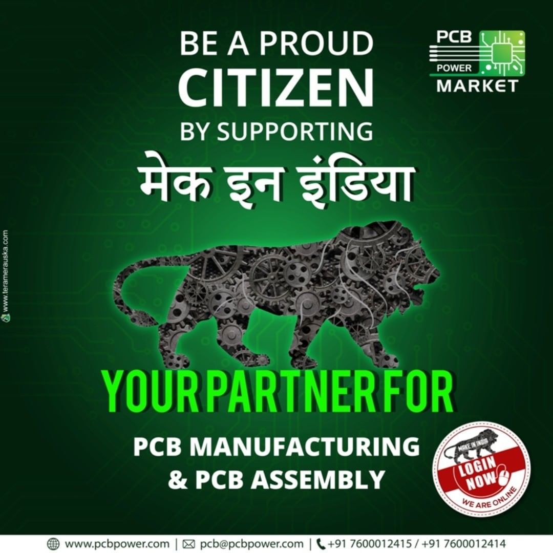 Stronger support for मेक इन इंडिया will empower the youth and boost our economy. Let us work together for growing design and manufacturing PCB industry.

#MakeInIndia #PCBPowerMarket #bepcbwise #PCBAssembly #PCBManufacturing #pcbdesign #pcb #printedcircuitboard #electricalengineering #electronicsengineering #pcblayout #soldering