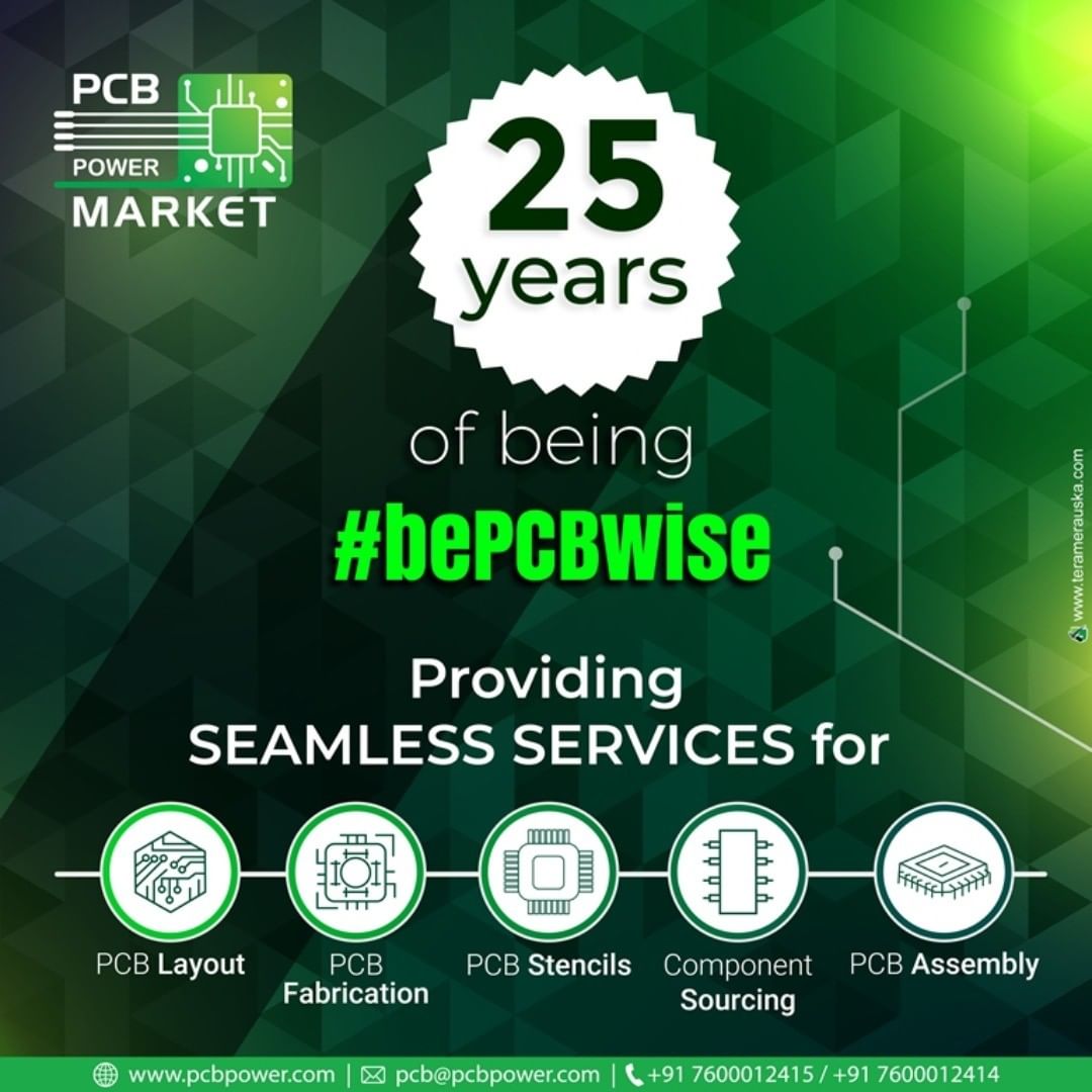 Be Wise, Be PCB Wise!
With our 25 years of experience in PCB Manufacturing and Services, we are confidently catering to the Indian Businesses by delivering best PCB's

Order Today with PCB Power Market

https://www.pcbpower.com/

#bePCBwise #MakeInIndia #PCBPowerMarket #PCBAssembly #PCBManufacturing #pcbdesign #pcb #printedcircuitboard #electricalengineering #electronicsengineering #pcblayout #embeddedhardware #ceramicPCB #PCBsoldering
