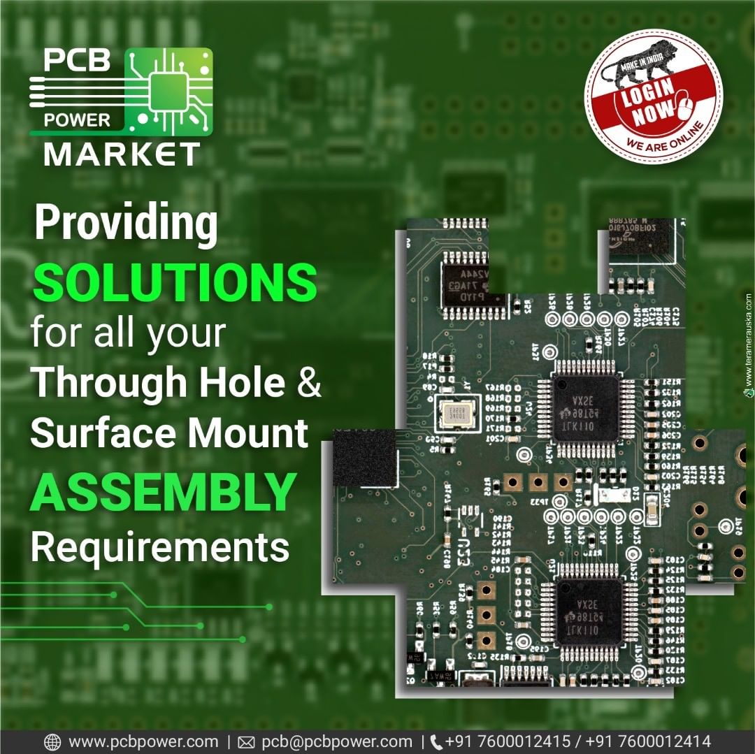 Looking for cost-effective and efficient through-hole & surface mount PCB assembly. We are here!
Inquire with us today!

https://www.pcbpower.com/

#bePCBwise #MakeInIndia #PCBPowerMarket #PCBAssembly #PCBManufacturing #pcbdesign #pcb #printedcircuitboard #electricalengineering #electronicsengineering #pcblayout #embeddedhardware #ceramicPCB #PCBsoldering #LocalKoVocal