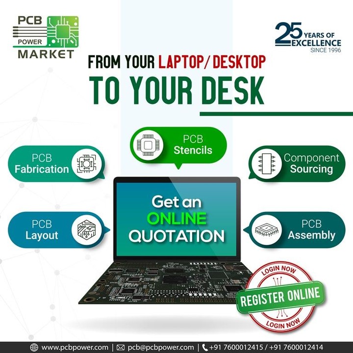 We offer a turnkey solution from PCB Layout to PCB Assembly for your prototype, small, medium, and production volume boards. Get an online instant quote on www.pcbpower.com.

#BePCBWise #MakeInIndia #SupportMakeInIndia #Aatmnirbhar #pcbmanufacturers #electronics #pcbelectronics #pcbdesigners #PCBPowerMarket #pcbassembly #pcbmanufacturing #pcbdesign #pcb #printedcircuitboard #electricalengineering #electronicsengineering #pcblayout #ceramicpcb #pcbsoldering #LocalKoVocal #BeVocalForLocal