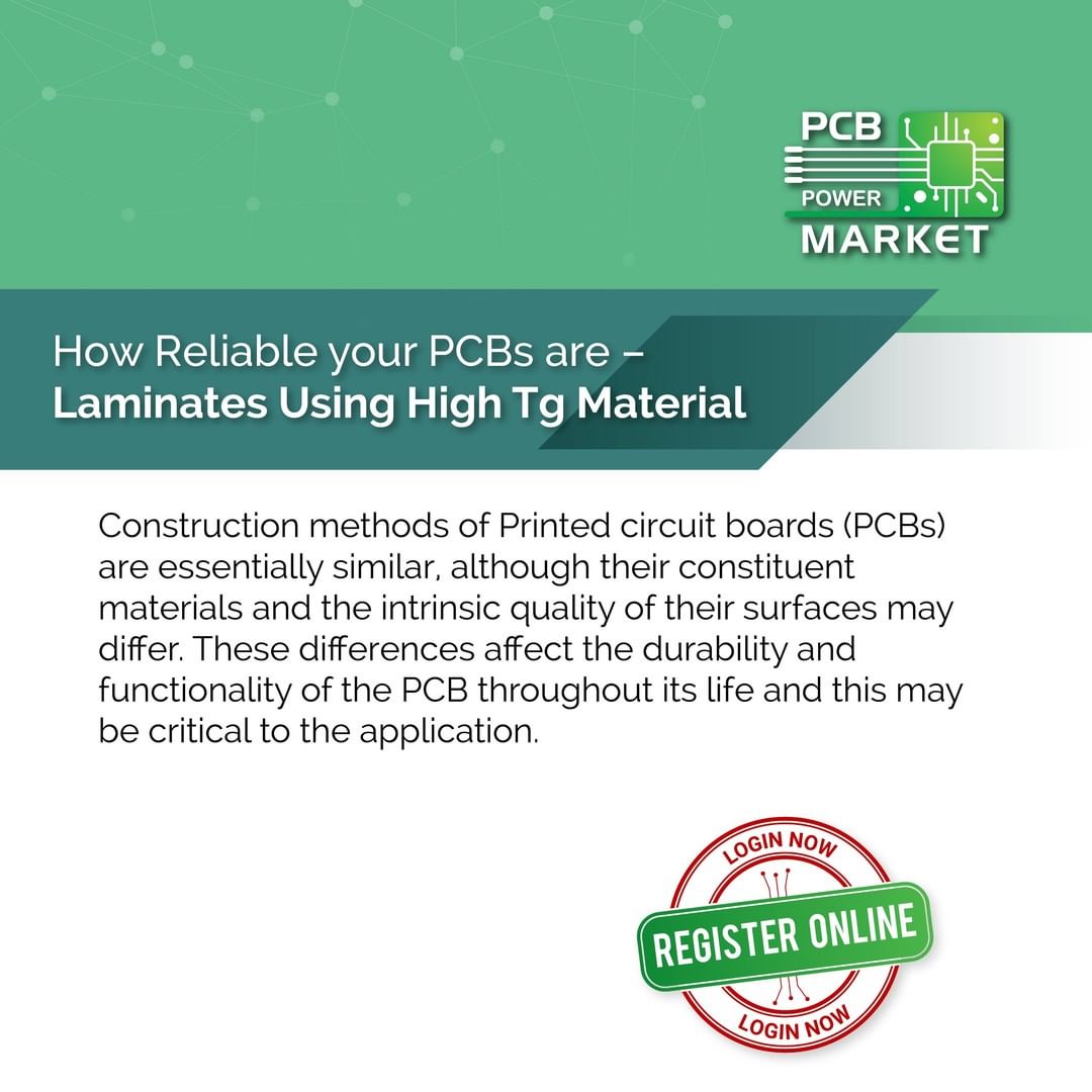 Construction methods of Printed circuit boards (PCBs) are essentially similar, although their constituent materials and the intrinsic quality of their surfaces may differ. These differences affect the durability and functionality of the PCB throughout its life and this may be critical to the application.

https://www.pcbpower.com/blog-detail/how-reliable-your-pcbs-are-laminates-using-high-tg-material

#BePCBWise #MakeInIndia #SupportMakeInIndia #pcbmanufacturers #electronics #pcbelectronics #pcbdesigners #PCBPowerMarket #pcbassembly #pcbmanufacturing #pcbdesign #pcb #printedcircuitboard #electricalengineering #electronicsengineering #pcblayout #ceramicpcb #pcbsoldering #LocalKoVocal #BeVocalForLocal