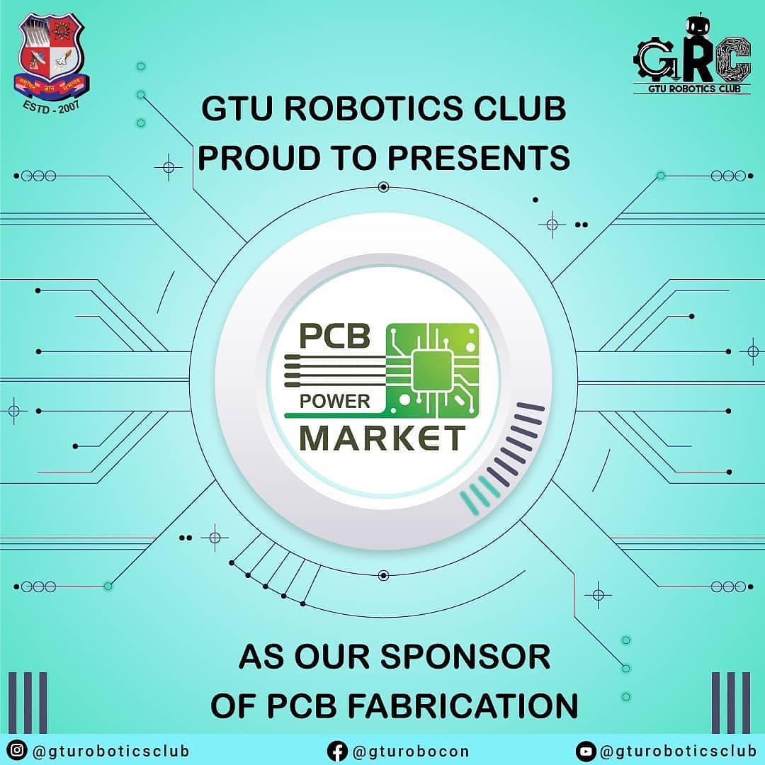 We are privileged to sponsor GTU Robotics Club 🤖 for 2021 Team.

#pcbpowermarket
#pcb
#sponsored #team #support #proud #to #present #fabrication #gturoboticsclub #manufacturing
Reposted from @gturoboticsclub