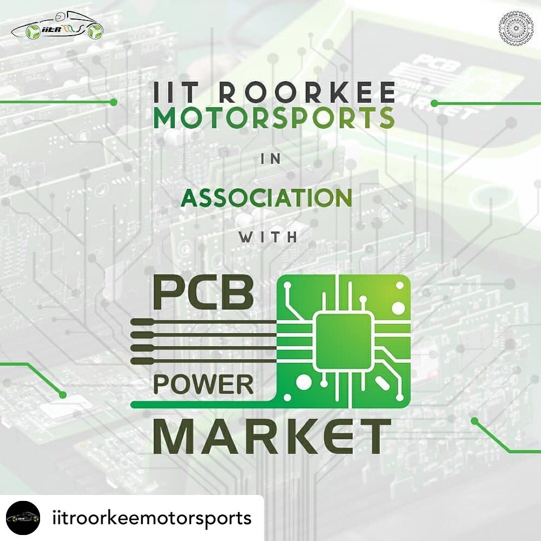 RePosted • @iitroorkeemotorsports We are delighted to continue our association with @pcbpower . In the past, their support had been an amazing experience for us. PCBs are the heart of any electrical system and are used to connect electronic components using conductive pathways electrically. Therefore, having a robust and reliable PCB becomes of utmost priority.  In the form of PCB Power Market India's quality PCBs, this sponsorship has given us an opportunity to enhance the quality and reliability of our circuits. 

@pcbpower is one of India's leading PCB designers and manufacturers today. Their focus on high-quality and economically viable systems combined with unmatched consistency has made them the firm of choice throughout India. Their customers trust in PCB Power Market India for their requirements in research & development, aerospace & defence, automotive, railways, medical, educational, telecommunication, industrial electronics, and other critical areas of development.

We would like to thank PCB Power Market India for placing their trust in our team and hope to continue the same in the coming years. 

To learn more about PCB Power Market India, head over to https://www.pcbpower.com/

#PCBPower #PCBPowerMarket #PCBManufacturing #silversponsor #sponsor #sponsorship #unboxing #iitroorkee #motorsports #iitrms #fsae #formulastudent #racing #emobility #ev #electrifyingracing #thegreenerway

@withregram