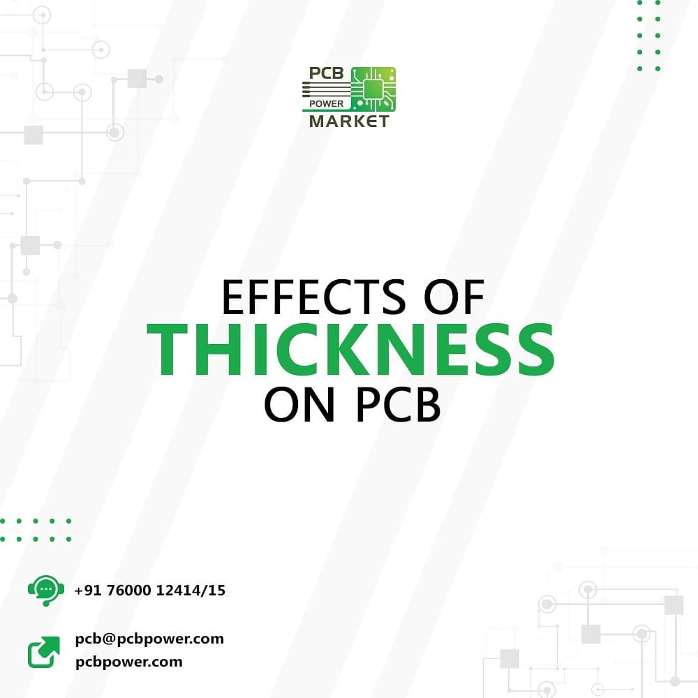 During circuit board fabrication, manufacturing processes maintain the specified thickness. 

depending on the application, functionality of the board and tolerance levels varying from design to design.

And affects the PCB in different manners that are crucial to its performance.

To know more - https://www.pcbpower.com/.../why-is-thickness-so-crucial...

#pcbthickness #pcbboardthickness #BePCBWise #MakeInIndia #SupportMakeInIndia #pcbmanufacturers #electronics #pcbelectronics #pcbdesigners #PCBPowerMarket  #pcb #easeofordering #pcbassembly #pcbboard #pcbcreation #pcbdesign #pcbdesigner #pcbdesigning #pcbengineer #pcbfabrication #pcblayout #pcbmanufacturer #pcbmanufacturing #pcbprototype #pcbready #pcbrepair #pcbstudents