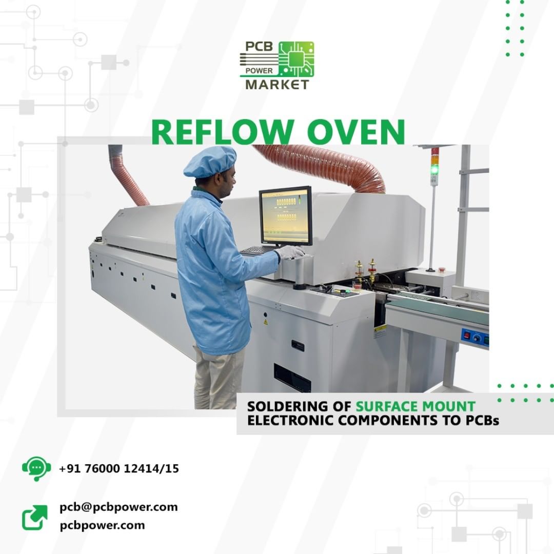 A reflow oven is a machine used primarily for reflow soldering of surface mount electronic components to printed circuit boards (PCB).

To know more - https://www.pcbpower.com

#BePCBWise #MakeInIndia #SupportMakeInIndia #pcbmanufacturers #electronics #pcbelectronics #pcbdesigners #PCBPowerMarket  #pcb #easeofordering #pcbassembly #pcbboard #pcbcreation #pcbdesign  #pcbdesigner #pcbdesigning #pcbengineer #pcbfabrication #pcblayout #pcbmanufacturer #pcbmanufacturing #pcbprototype #pcbready #pcbrepair #pcbstudents