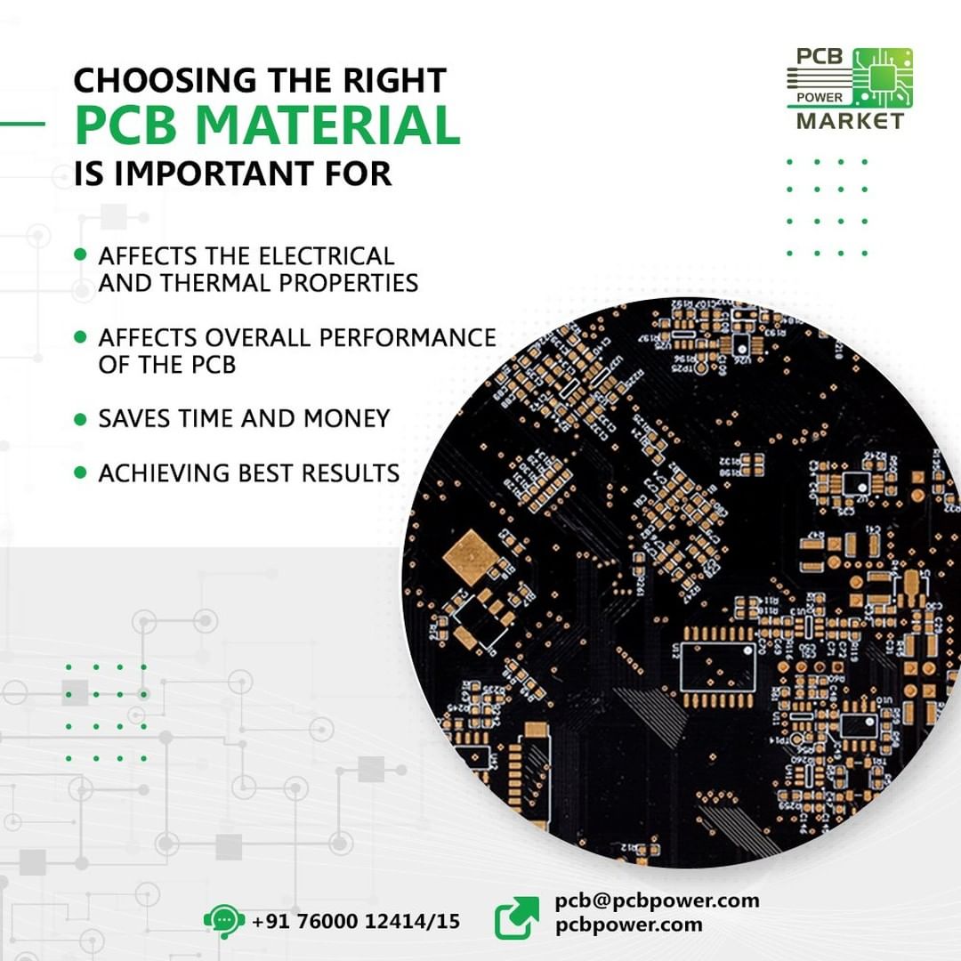 For designers, it is important to make the right choices for printed circuit board materials, as their selection affects not only the overall performance of the board, but also the circuit board price. The electrical and thermal properties of the materials affect the design even before the board can get to the manufacturing stage. This is important not only for achieving the best results, but also for saving time and money in the long run.

For more info, visit - https://www.pcbpower.com/blog-detail/importance-of-materials-selection-for-printed-circuit-boards

#PCBMaterial #choosetherightpcbmaterial #pcbindia #pcbmanufacturers #electronics #pcbelectronics #pcbdesigners #PCBPowerMarket #pcb #easeofordering #pcbassembly #pcbboard #pcbcreation #pcbdesign #pcbdesigning #pcbengineer #pcbfabrication #pcblayout #pcbmanufacturer #pcbmanufacturing #pcbprototype #pcbready
