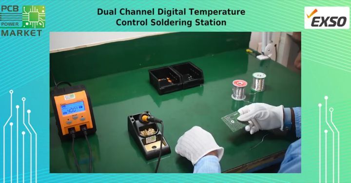 Dual Channel Digital Temperature Control Soldering Station

Order Online On Amazon
https://www.amazon.in/dp/B07W5YTP99

Features
- 80W Each channel digital temp control lead free soldering station.
- The heater and sensors are integrated in the tip.
- Excellent thermal recovery performance using PID control.
- LCB with backlight is employed for better visuals.
- Can use two soldering iron or one iron and one tweezers

More info:
PCB Power Market
Order your PCB: https://www.pcbpower.com/Pcbpower/sign-in
Email: pcb@pcbpower.com | Call: +91-7600012414, 15

#pcbpowermarket #onlinepcb #bePCBwise #SolderingStation