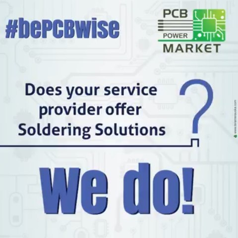Check out the Soldering Solutions by PCB Power Market.

We have a wide range of cost-effective and high-quality soldering pieces of equipment. They are available on Amazon for instant ordering!

#bePCBwise #pcbpowermarket #amazondeals #solderingstations #makeinindia #onlinepcb