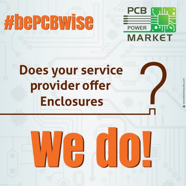 Check out the Enclosures by PCB Power Market.

We have a wide range of cost-effective and high-quality enclosures.
Get them on Amazon!

#bePCBwise #pcbpowermarket #amazondeals #enclosures #onlinepcb
