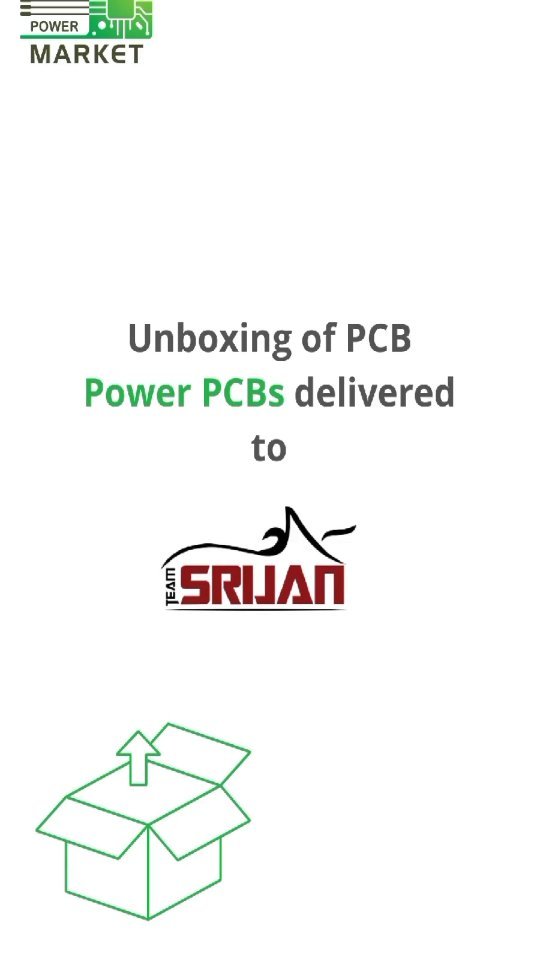 RePosted • @team_srijan We are very thankful and pleased to have PCB Power Market as our PCB sponsor during the season 2021-2022.

PCB Power Market has come a long way ever since it began to manufacture PCBs in 1996 to become one of India’s leading PCB manufacturers today. The company’s high quality and cost effective printed circuit boards with its unmatched consistency and customer-centricity has earned it respect and appreciation on a global level. PCB Power Market has a long-established reputation in providing its customers prototype and small volume through an efficient usage of the state of the art production facility.

We are very excited and thrilled to be collaborated with PCB Power Market and thankful for supporting us achieve our goals.
#formulastudentlife #formulastudent #formulabharat #sponsorship #pcb #ev #teamsrijan