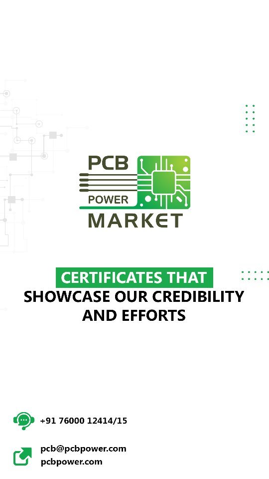 We are proud to have been certified by these prestigious organizations that symbolizes our credibility and efforts towards achieving customer satisfaction and providing the best in class services.

To know more, visit - www.pcbpower.com

#certification #isocertificatepcb #ulcertificatepcb #ipccertificatepcb #BePCBWise #MakeInIndia #SupportMakeInIndia #pcbmanufacturers #electronics #pcbelectronics #pcbdesigners #PCBPowerMarket #pcb #easeofordering #pcbassembly #pcbboard #pcbcreation #pcbdesign #pcbdesigning #pcbengineer #pcbfabrication #pcblayout #pcbmanufacturer #pcbmanufacturing #pcbprototype #pcbready #pcbrepair #pcbstudents
