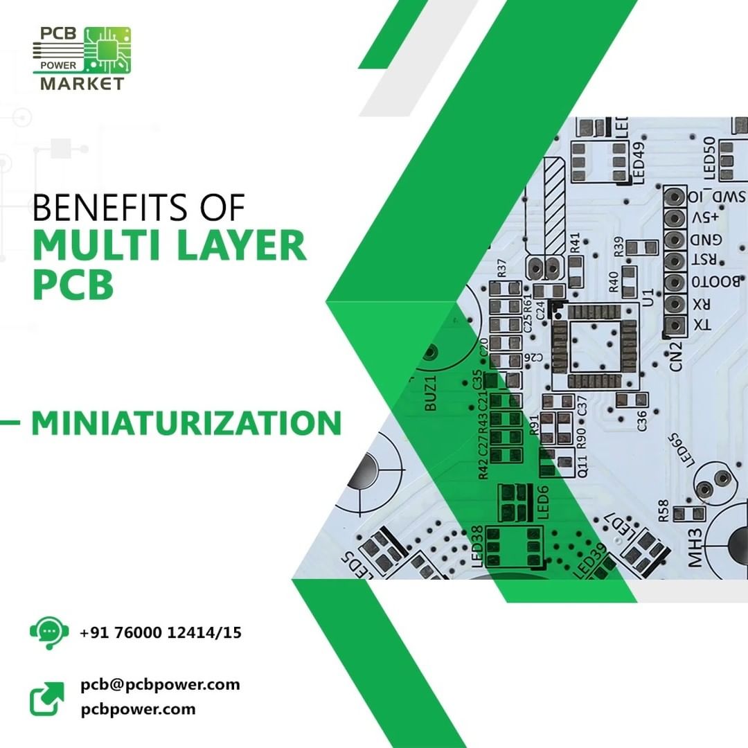 Although it is simple to assemble and use single- and double-layered boards, the size of the circuitry they can handle is rather limited. With large and complex circuitry, one or even two layers are inadequate for handling the interconnections of the components. PCB fabrication services offer designers several benefits with multiple layers for printed circuit boards.

To know more - https://www.pcbpower.com/blog-detail/benefits-of-multilayered-printed-circuit-boards

#multilayerpcb #BePCBWise #MakeInIndia #SupportMakeInIndia #pcbmanufacturers #electronics #pcbelectronics #pcbdesigners #PCBPowerMarket #pcb #easeofordering #pcbassembly #pcbboard #pcbcreation #pcbdesign #pcbdesigning #pcbengineer #pcbfabrication #pcblayout #pcbmanufacturer #pcbmanufacturing #pcbprototype #pcbready #pcbrepair #pcbstudents